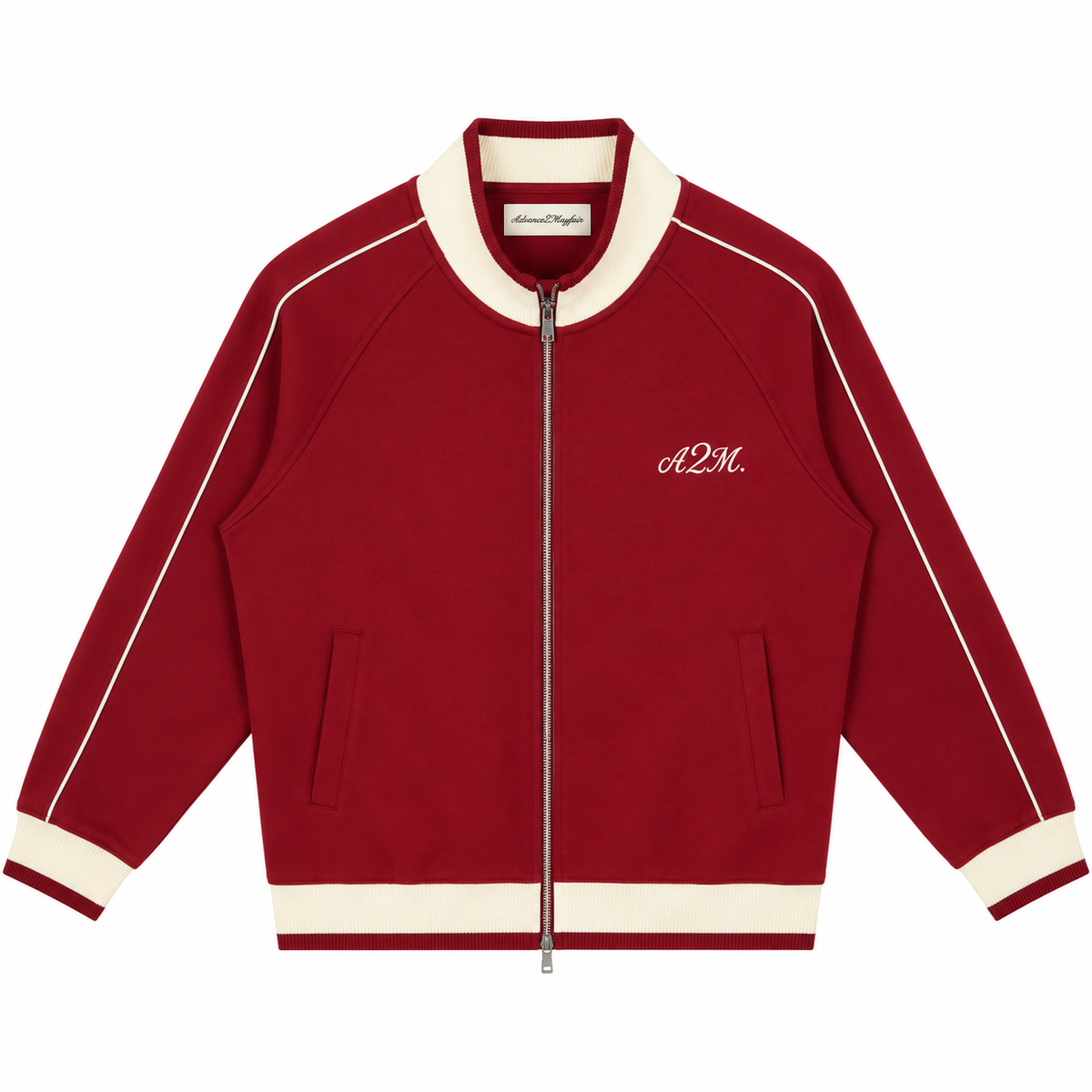 CLUBHOUSE JACKET - Burgundy Apricot