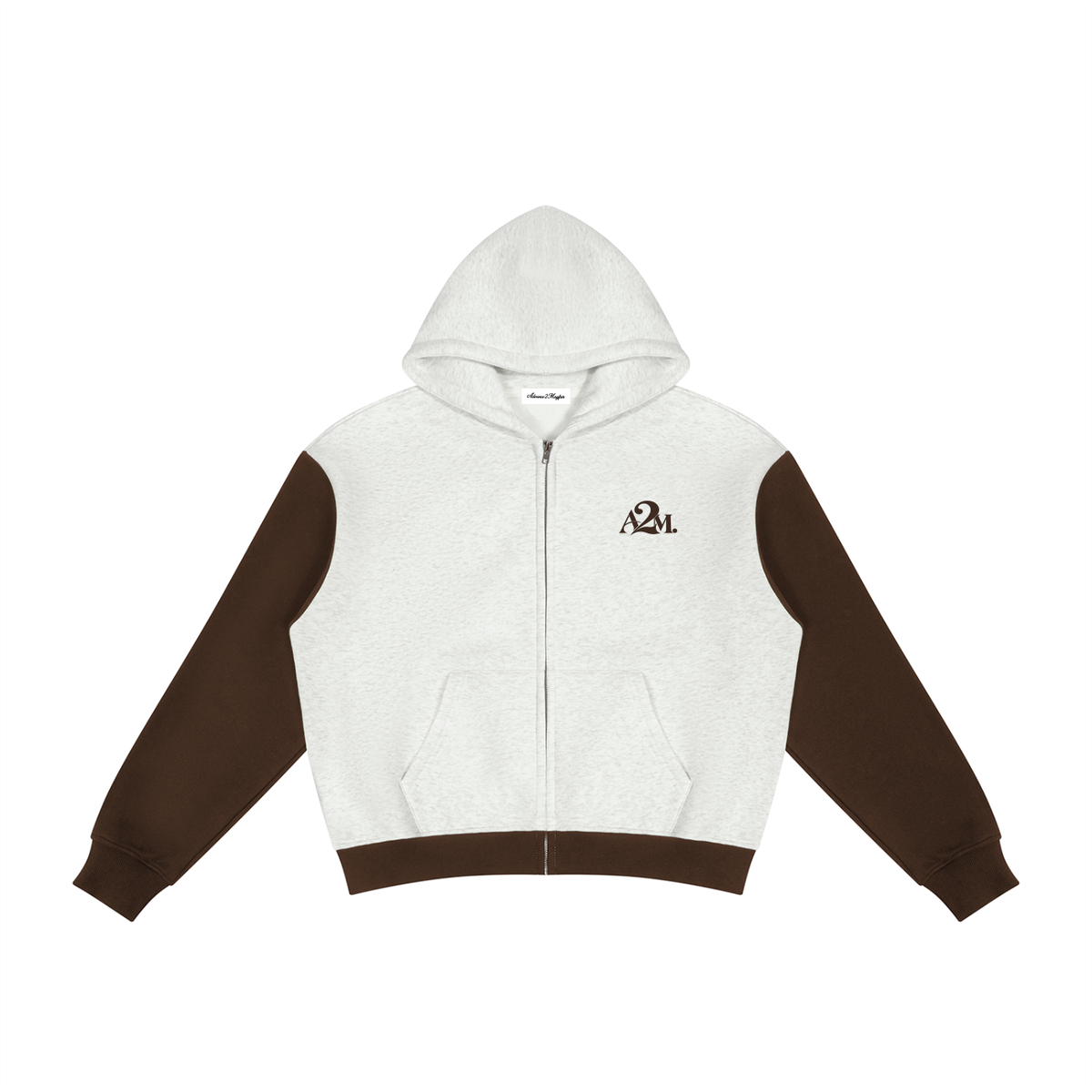 zipper,hoodie,jacket,wool,cotton,grey,brown,relaxed