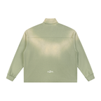 quaterzip,zip,zipper,sweatshirt,fade,washed,green,cream,jumper