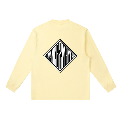 longsleeve,tshirt,yellow,relaxed,cotton,wool
