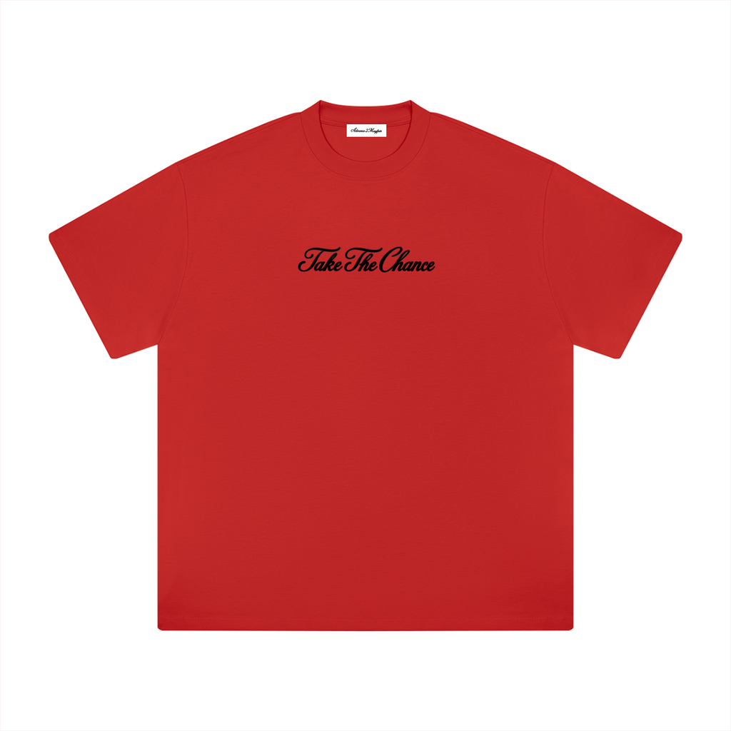tshirt,red,luxury,premium,relaxed,oversized
