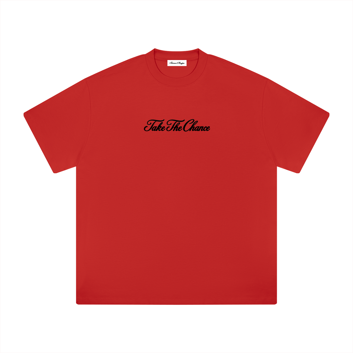 tshirt,red,luxury,premium,relaxed,oversized