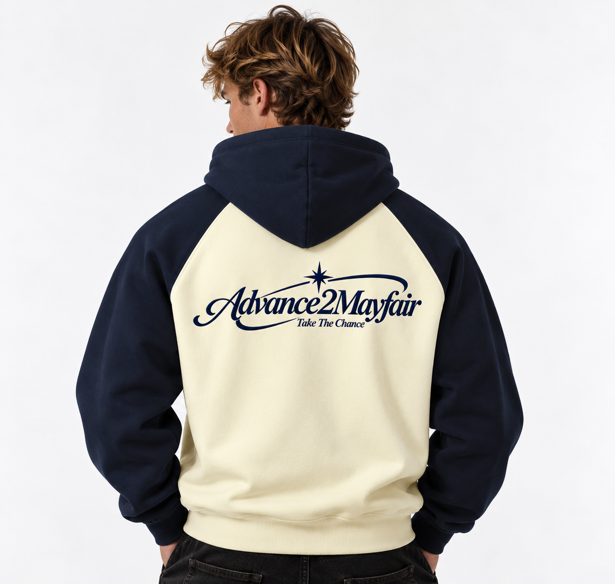 hoodie,warm,sweatshirt,navyblue,blue,cream,cotton,wool