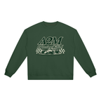 sweatshirt,jumper,green,racing,comfy,cotton,wool,relaxed