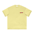 Tshirt,oversized,boxy,yellow,graphic,lollipop