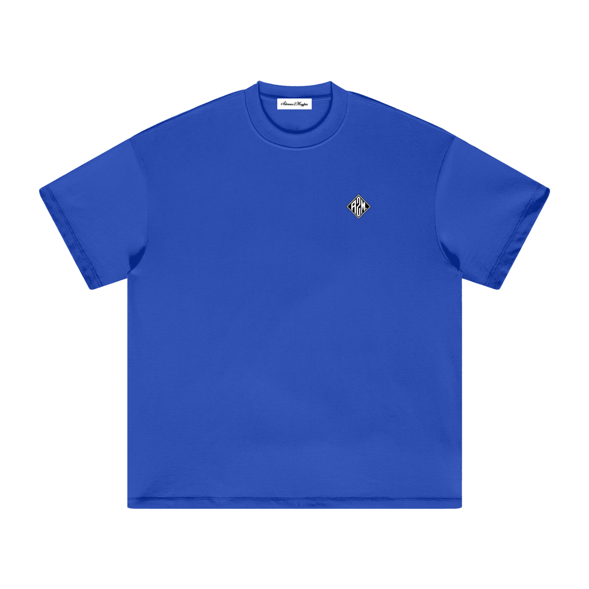 tshirt,blue,relaxed,cotton,graphic