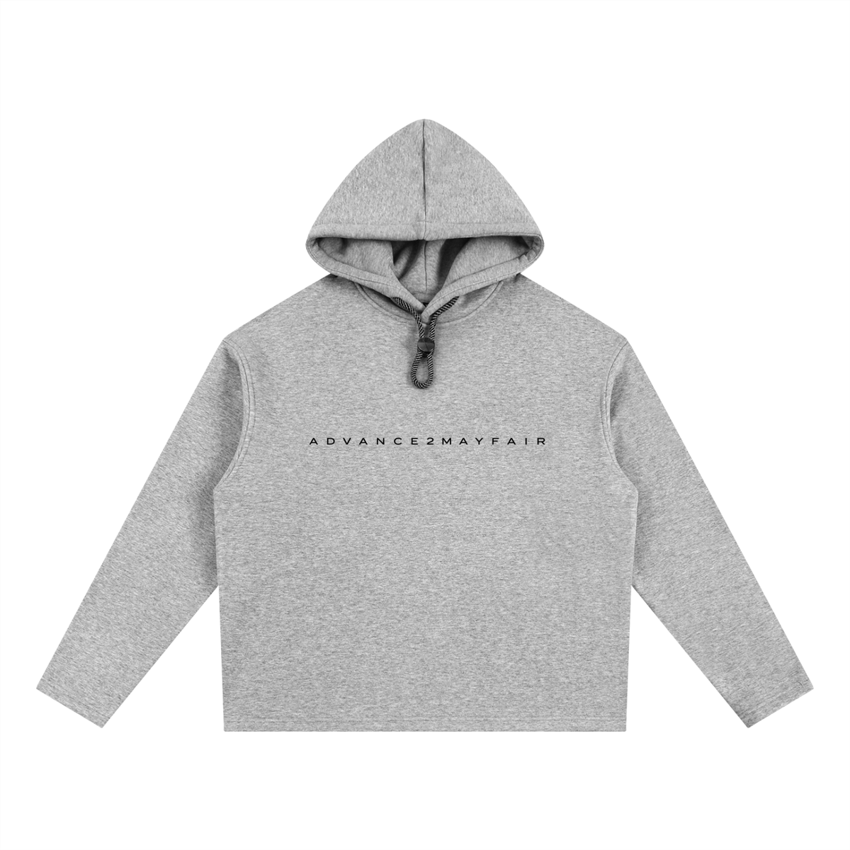 fleece,hoodie,chill,box,relaxed,grey,hood