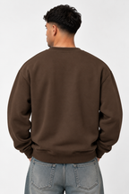 sweatshirt,jumper,brown,retro,wool,cotton,warm,relaxed