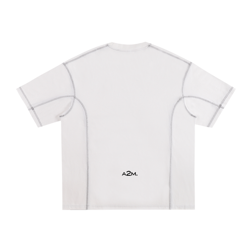 white,black,tshirt,oversized,seam,stitching,relaxed