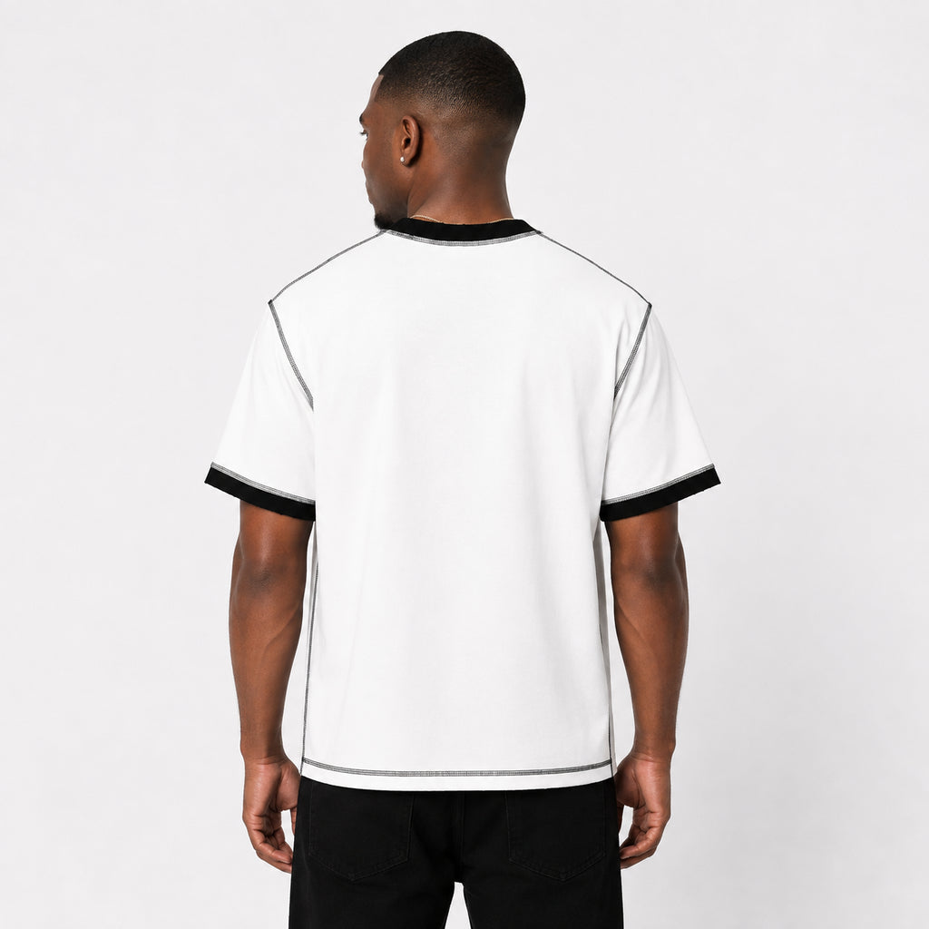 stitch,cotton,tshirt,raw,smart,streewear,oversized,relax,white,black