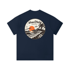 tshirt,cotton,blue,navy,relaxed,regular,tailored,holiday